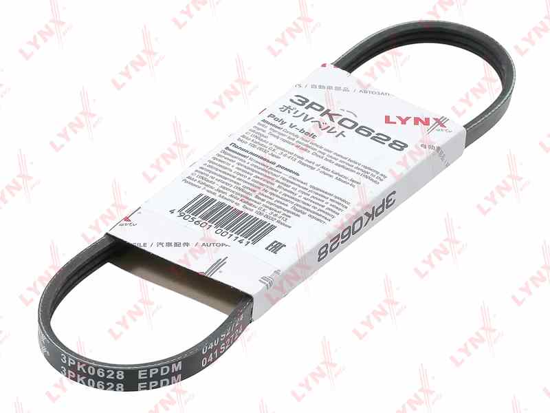 РЕМЕНЬ ПОЛИКЛИНОВЫЙ LYNXauto 3PK0628