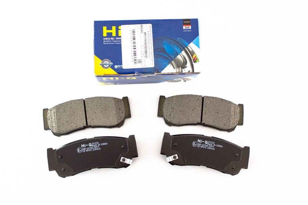 КОЛОДКИ ТОРМОЗНЫЕ ДИСКОВЫЕ SANGSIN BRAKE SP1178
