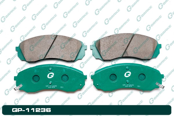 КОЛОДКИ ТОРМОЗНЫЕ ДИСКОВЫЕ G-BRAKE GP11236