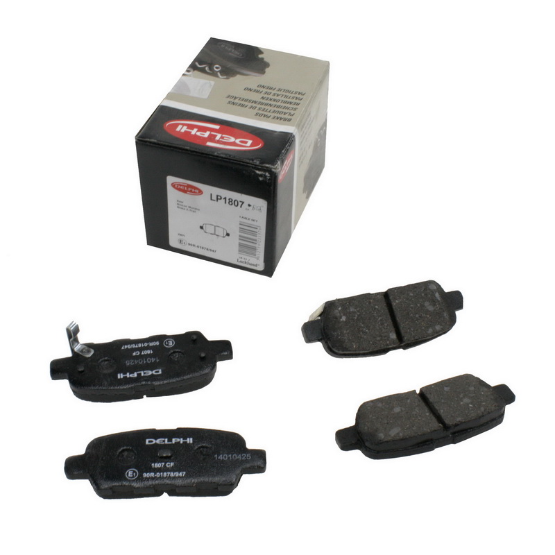 КОЛОДКИ ТОРМОЗНЫЕ ДИСКОВЫЕ DELPHI LP1807