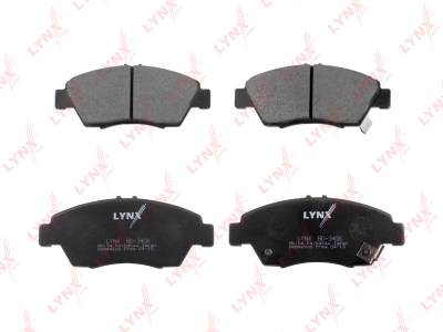 КОЛОДКИ ТОРМОЗНЫЕ ДИСКОВЫЕ LYNXauto BD3406