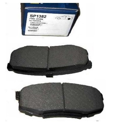 КОЛОДКИ ТОРМОЗНЫЕ ДИСКОВЫЕ SANGSIN BRAKE SP1382