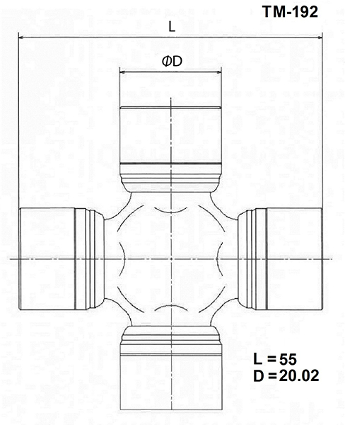 КРЕСТОВИНА TOYO TM192