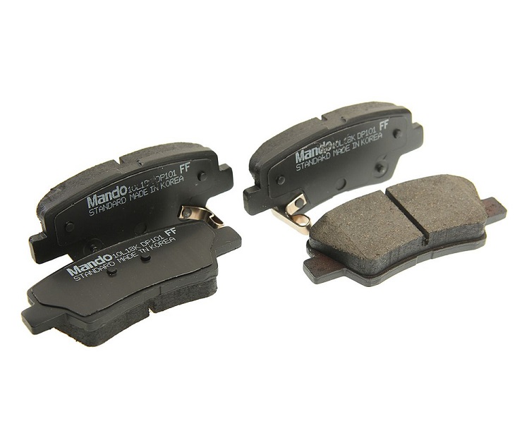 КОЛОДКИ ТОРМОЗНЫЕ ДИСКОВЫЕ MANDO MPH39NS