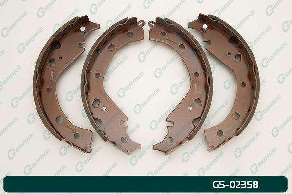 КОЛОДКИ ТОРМОЗНЫЕ БАРАБАННЫЕ G-BRAKE GS02358