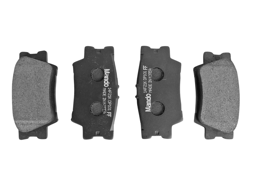 КОЛОДКИ ТОРМОЗНЫЕ ДИСКОВЫЕ MANDO MPT14