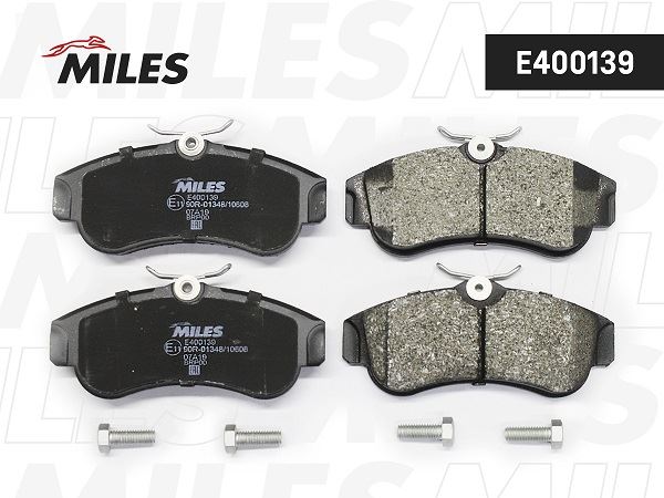 КОЛОДКИ ТОРМОЗНЫЕ ДИСКОВЫЕ MILES E100139