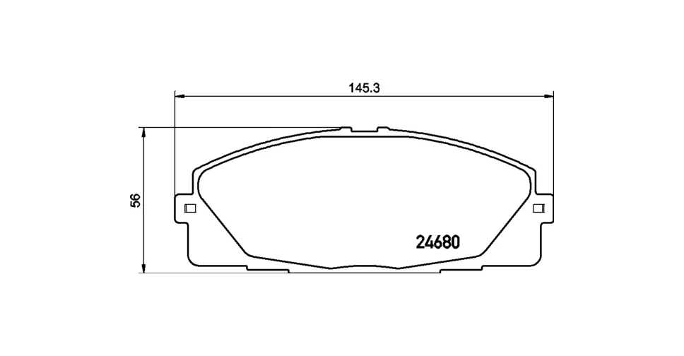 КОЛОДКИ ТОРМОЗНЫЕ ДИСКОВЫЕ NISSHINBO NP1059SC