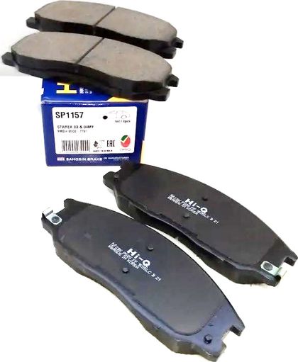 КОЛОДКИ ТОРМОЗНЫЕ ДИСКОВЫЕ SANGSIN BRAKE SP1157
