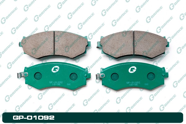 КОЛОДКИ ТОРМОЗНЫЕ ДИСКОВЫЕ G-BRAKE GP01092