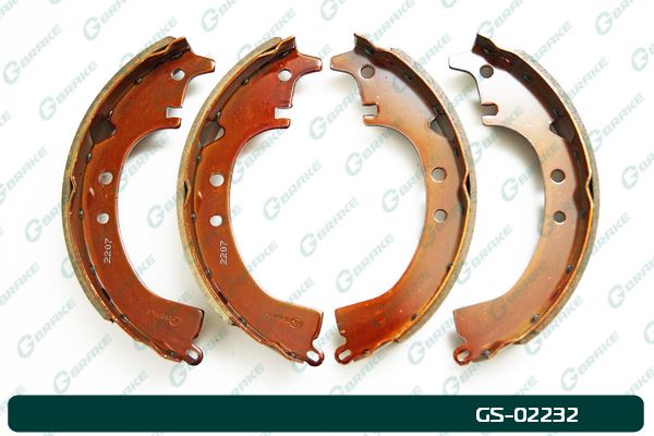 КОЛОДКИ ТОРМОЗНЫЕ БАРАБАННЫЕ G-BRAKE GS02232