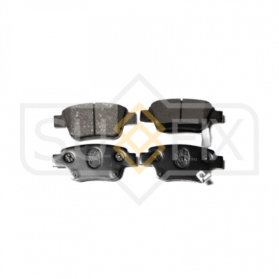КОЛОДКИ ТОРМОЗНЫЕ ДИСКОВЫЕ SUFIX SX1450