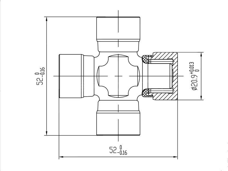 КРЕСТОВИНА SAT ST3710042080SP