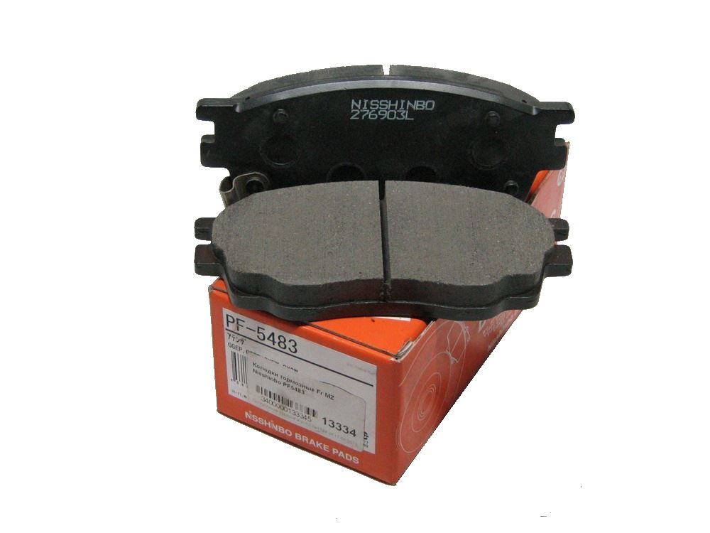 КОЛОДКИ ТОРМОЗНЫЕ ДИСКОВЫЕ NISSHINBO PF5483