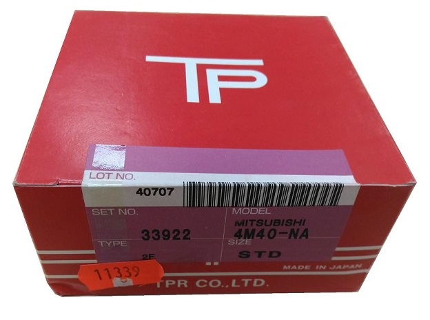КОЛЬЦА ПОРШНЕВЫЕ TP 33922STD