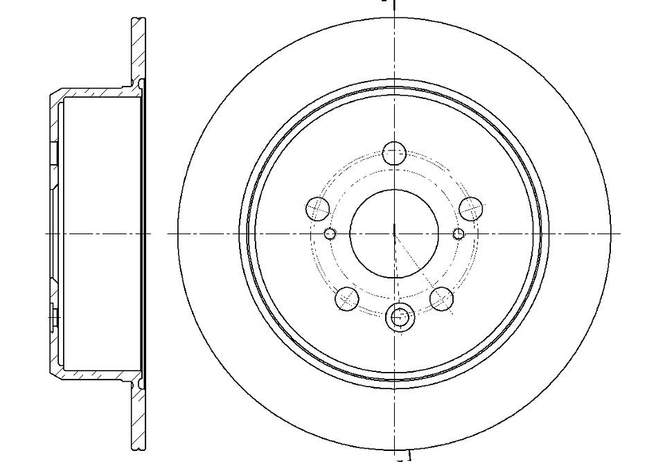 ДИСК ТОРМОЗНОЙ G-BRAKE GR01590