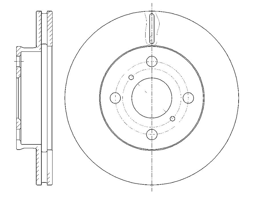 ДИСК ТОРМОЗНОЙ G-BRAKE GR20407