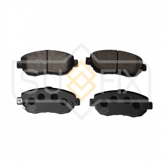 КОЛОДКИ ТОРМОЗНЫЕ ДИСКОВЫЕ SUFIX SX1260