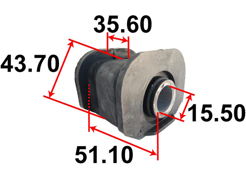 САЙЛЕНТБЛОК РЫЧАГА ПОДВЕСКИ TENACITY AAMTO1034