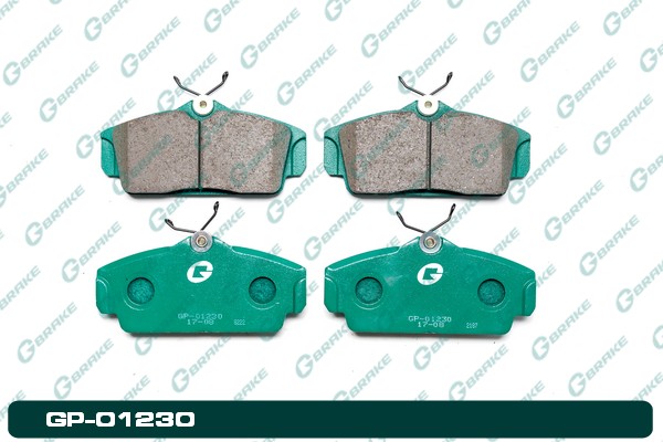 КОЛОДКИ ТОРМОЗНЫЕ ДИСКОВЫЕ G-BRAKE GP01230