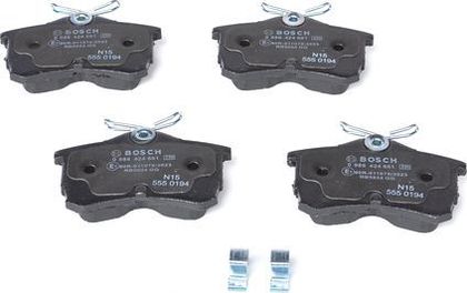 КОЛОДКИ ТОРМОЗНЫЕ ДИСКОВЫЕ BOSCH 0986424661
