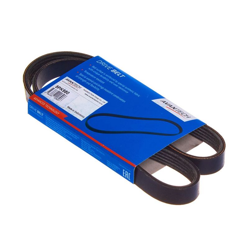 РЕМЕНЬ ПОЛИКЛИНОВЫЙ AVANTECH 5PK980