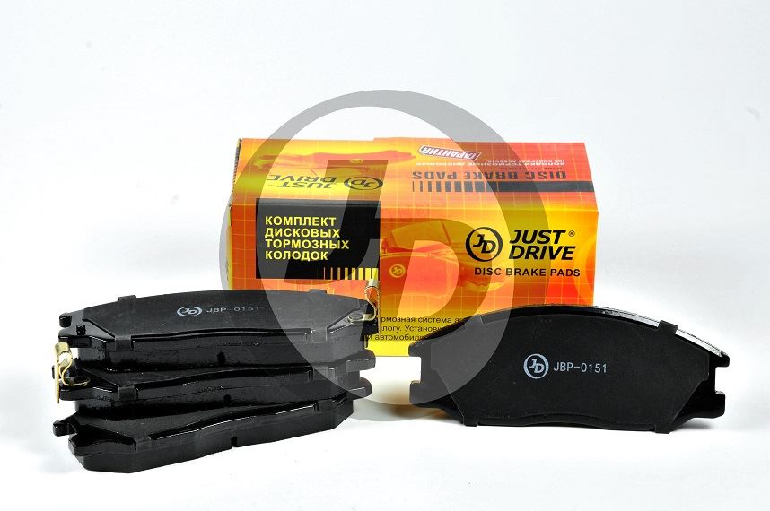 КОЛОДКИ ТОРМОЗНЫЕ ДИСКОВЫЕ JD JBP0151