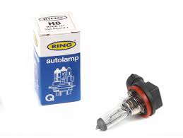 ЛАМПА ГАЛЛОГЕНОВАЯ RING R708 H8 12V Галлогеная PGJ19-1