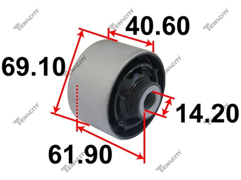 САЙЛЕНТБЛОК РЫЧАГА ПОДВЕСКИ TENACITY AAMNI1127
