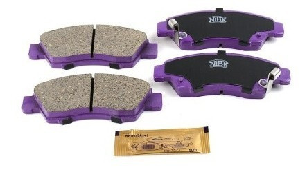 КОЛОДКИ ТОРМОЗНЫЕ ДИСКОВЫЕ NIBK PN0442