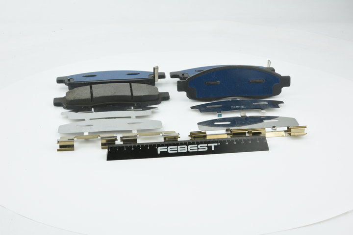 КОЛОДКИ ТОРМОЗНЫЕ ДИСКОВЫЕ FEBEST 0201A60F