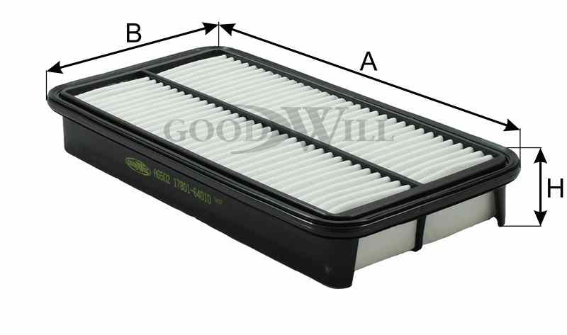 ФИЛЬТР ВОЗДУШНЫЙ GOODWILL AG502
