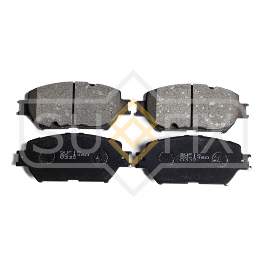 КОЛОДКИ ТОРМОЗНЫЕ ДИСКОВЫЕ SUFIX SX1460