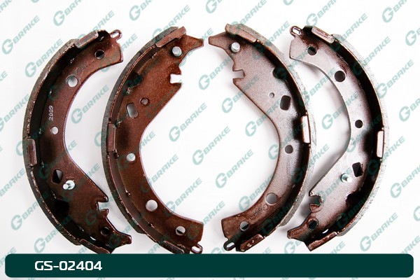 КОЛОДКИ ТОРМОЗНЫЕ БАРАБАННЫЕ G-BRAKE GS02404