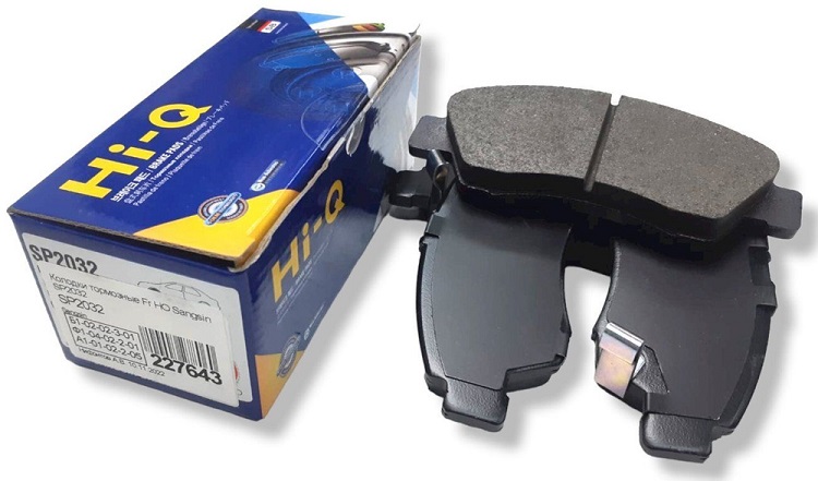КОЛОДКИ ТОРМОЗНЫЕ ДИСКОВЫЕ SANGSIN BRAKE SP2032
