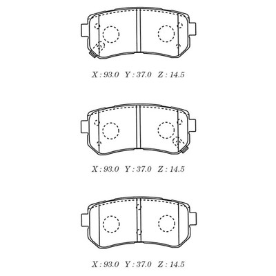 КОЛОДКИ ТОРМОЗНЫЕ ДИСКОВЫЕ PARAUT K282204Y