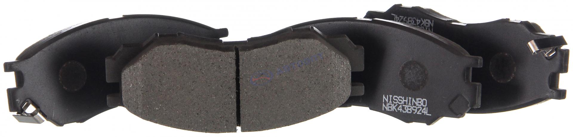 КОЛОДКИ ТОРМОЗНЫЕ ДИСКОВЫЕ NISSHINBO PF3369