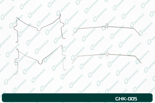 КОМПЛЕКТ МОНТАЖНЫЙ ТОРМОЗНЫХ КОЛОДОК G-BRAKE GHK005