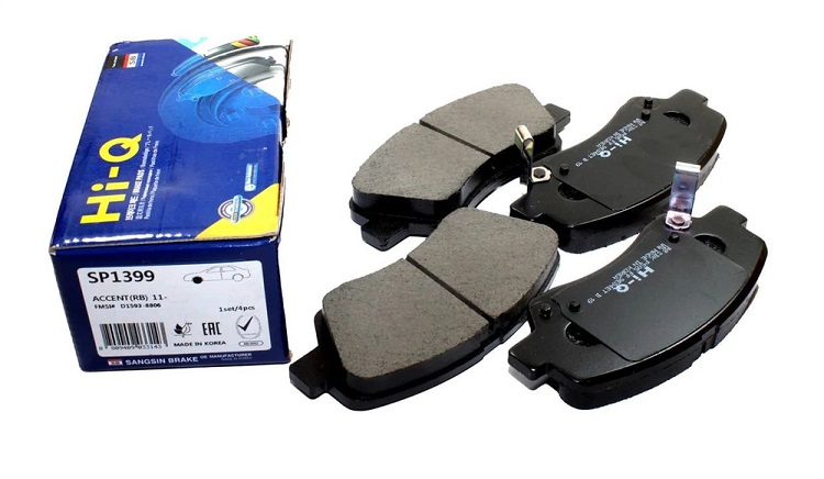 КОЛОДКИ ТОРМОЗНЫЕ ДИСКОВЫЕ SANGSIN BRAKE SP1399