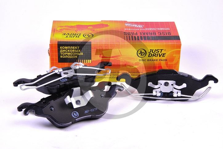 КОЛОДКИ ТОРМОЗНЫЕ ДИСКОВЫЕ JD JBP0279