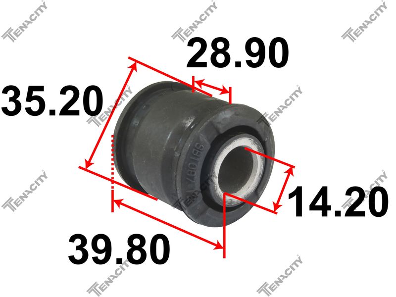 САЙЛЕНТБЛОК РЫЧАГА ПОДВЕСКИ TENACITY AAMSB1023