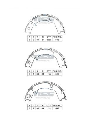 КОЛОДКИ ТОРМОЗНЫЕ БАРАБАННЫЕ PARAUT M283013