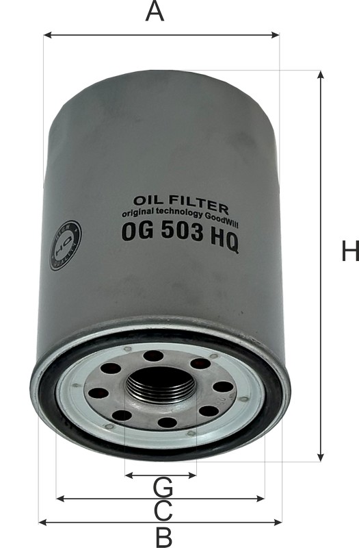 ФИЛЬТР МАСЛЯНЫЙ GOODWILL OG503HQ