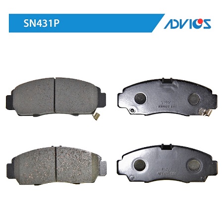 КОЛОДКИ ТОРМОЗНЫЕ ДИСКОВЫЕ ADVICS SN431P
