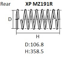 ПРУЖИНА ПОДВЕСКИ NHK XPMZ191R