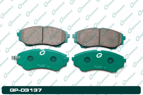 КОЛОДКИ ТОРМОЗНЫЕ ДИСКОВЫЕ G-BRAKE GP03137