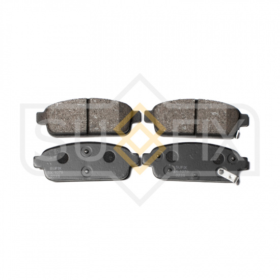 КОЛОДКИ ТОРМОЗНЫЕ ДИСКОВЫЕ SUFIX SX1079