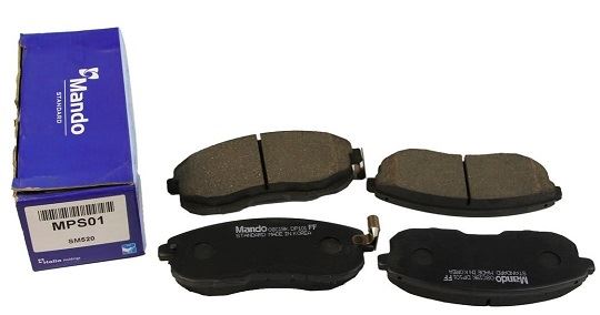 КОЛОДКИ ТОРМОЗНЫЕ ДИСКОВЫЕ MANDO MPS01
