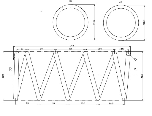 ПРУЖИНА ПОДВЕСКИ JD JJS1146