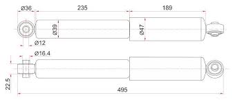 АМОРТИЗАТОР ПОДВЕСКИ TOYOTA 4853128490